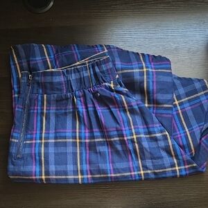 Torrid Blue and Yellow Plaid Fabric